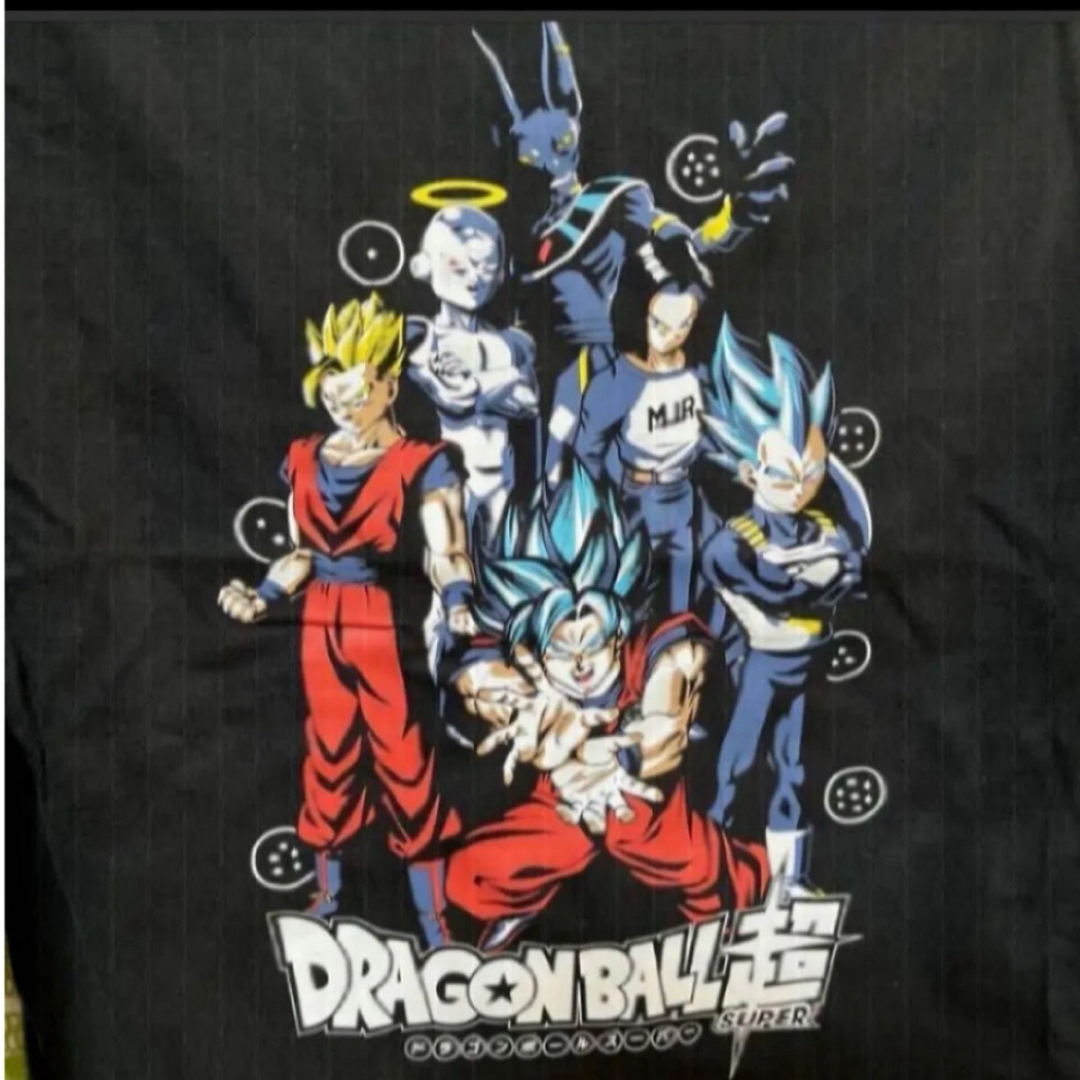 ドラゴンボール(ドラゴンボール)の110cm●ドラゴンボール超★子供用長袖Tシャツ★黒 キッズ/ベビー/マタニティのキッズ服男の子用(90cm~)(Tシャツ/カットソー)の商品写真