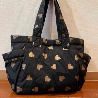 レスポートサック(LeSportsac)のレスポ　アレクサトート　ハート柄(トートバッグ)