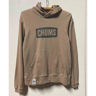 新品　CHUMS ロゴ　parka チャムス パーカー　bl　レディース