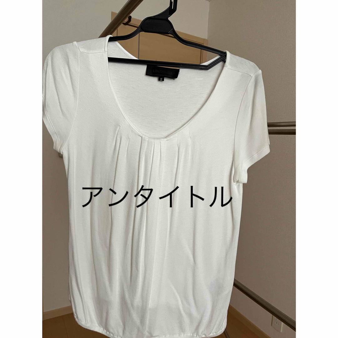 UNTITLED(アンタイトル)のアンタイトル　半袖Tシャツ レディースのトップス(Tシャツ(半袖/袖なし))の商品写真