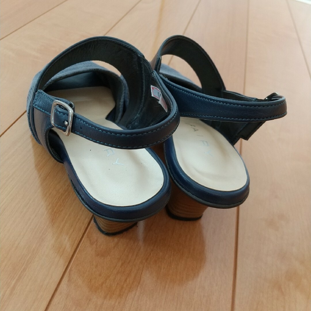 at Fairy 日本製 サンダル ミュール ネイビー レディースの靴/シューズ(サンダル)の商品写真