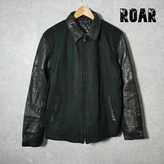 roarguns - 美品 roar カシミヤ混 スワロフスキー クロスガン スタッズ スタジャン