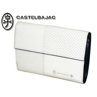 カステルバジャック(CASTELBAJAC)のカステルバジャック クープ  長札 セミ 098605 ホワイト(長財布)