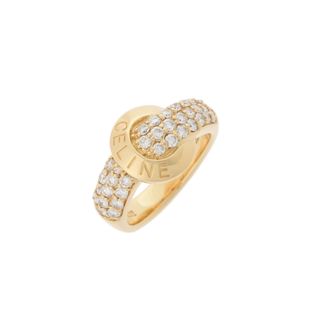 celine - セリーヌ  サークルモチーフ ダイヤ0.86ct 色石0.02ct リング