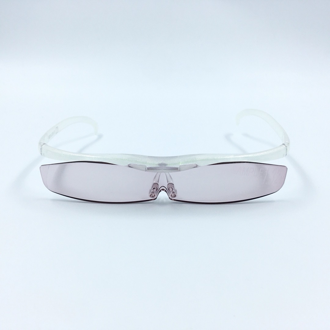 Hazuki(ハズキ)のハズキルーペ　クール　パール　レンズカラー　1.32倍 レディースのファッション小物(サングラス/メガネ)の商品写真