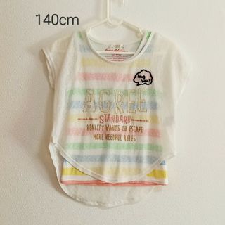 タンクトップ重ね着(Tシャツ/カットソー)