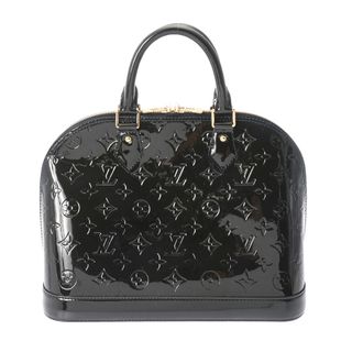 ルイヴィトン(LOUIS VUITTON)のルイヴィトン ヴェルニ アルマ PM ハンドバッグ ブルーアンフィニ(ハンドバッグ)