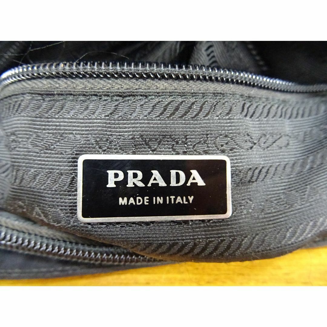 PRADA(プラダ)のK藤060/ PRADA プラダ ナイロン ハンドバッグ ブラック レディースのバッグ(ハンドバッグ)の商品写真