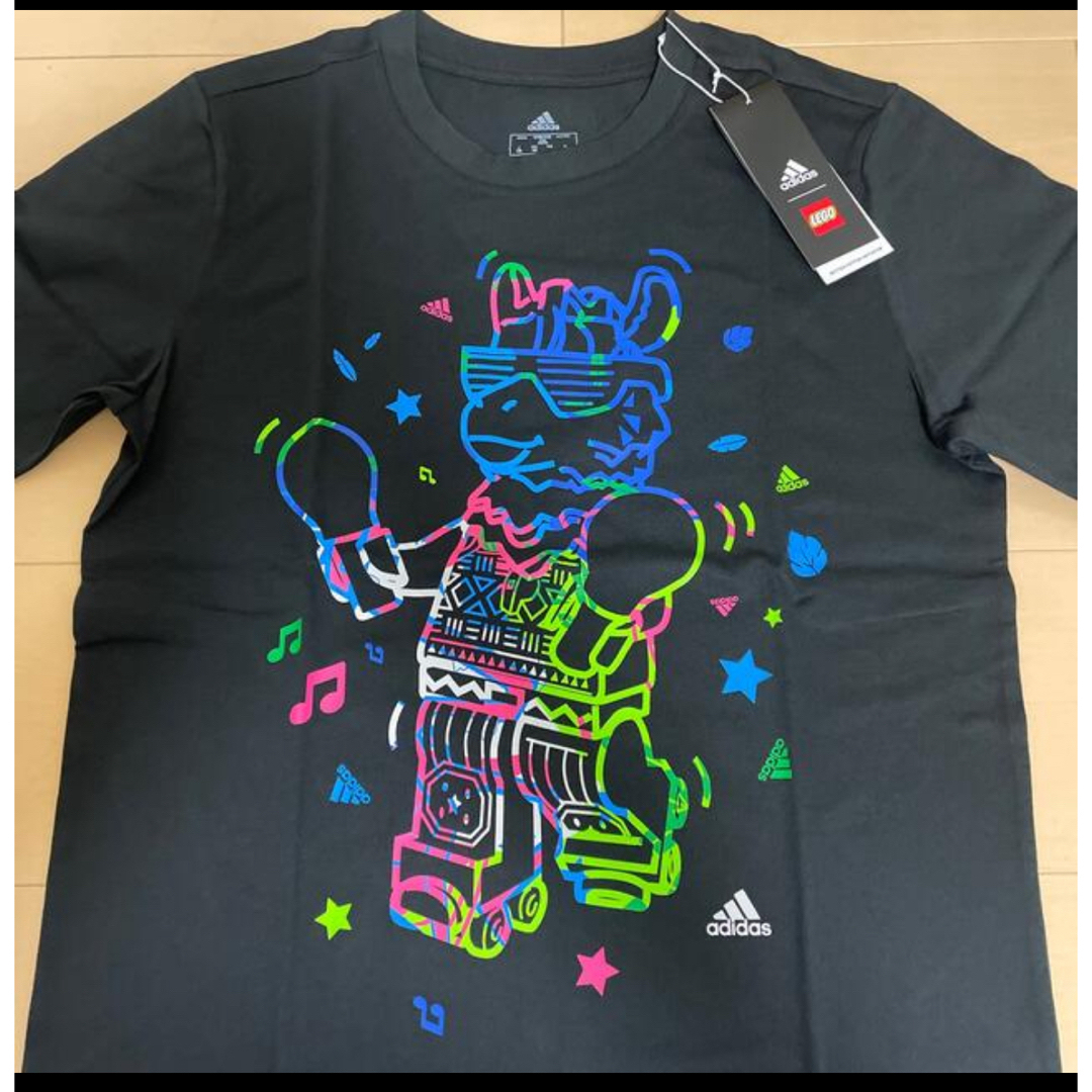 adidas(アディダス)のアディダス☆レゴコラボ　キッズＴシャツ　160 キッズ/ベビー/マタニティのキッズ服男の子用(90cm~)(Tシャツ/カットソー)の商品写真