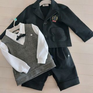 POLO（RALPH LAUREN） - POLObabyスーツ　セットアップ95　入園式セレモニー男の子ポロ