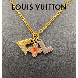 ルイヴィトン(LOUIS VUITTON)のLOUIS VUITTON M75421 パンダンティフ・ラブレターズネックレス(ネックレス)