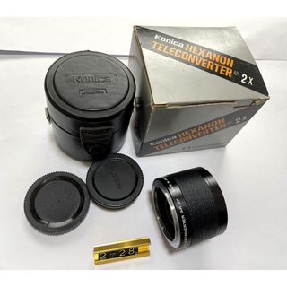 ランク【A】Konica HEXANON TELECONVERTER 2X【2ｰ28】(レンズ(ズーム))