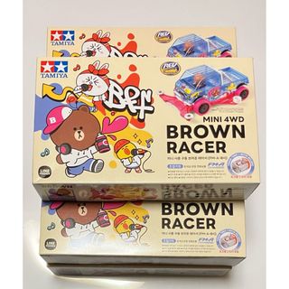 TAMIYAミニ四駆　ブラウンレーサー　BROWN RACER 5個セット(ミニカー)