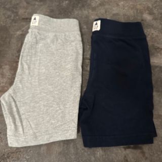 ベビーギャップ(babyGAP)のベビーギャップ ハーフパンツ ブラナン グレー ブラック スウェット 80cm(パンツ)