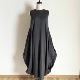 エンフォルド(ENFOLD)のENFOLD  スビン天竺 サークルTANKTOP DRESS(ロングワンピース/マキシワンピース)