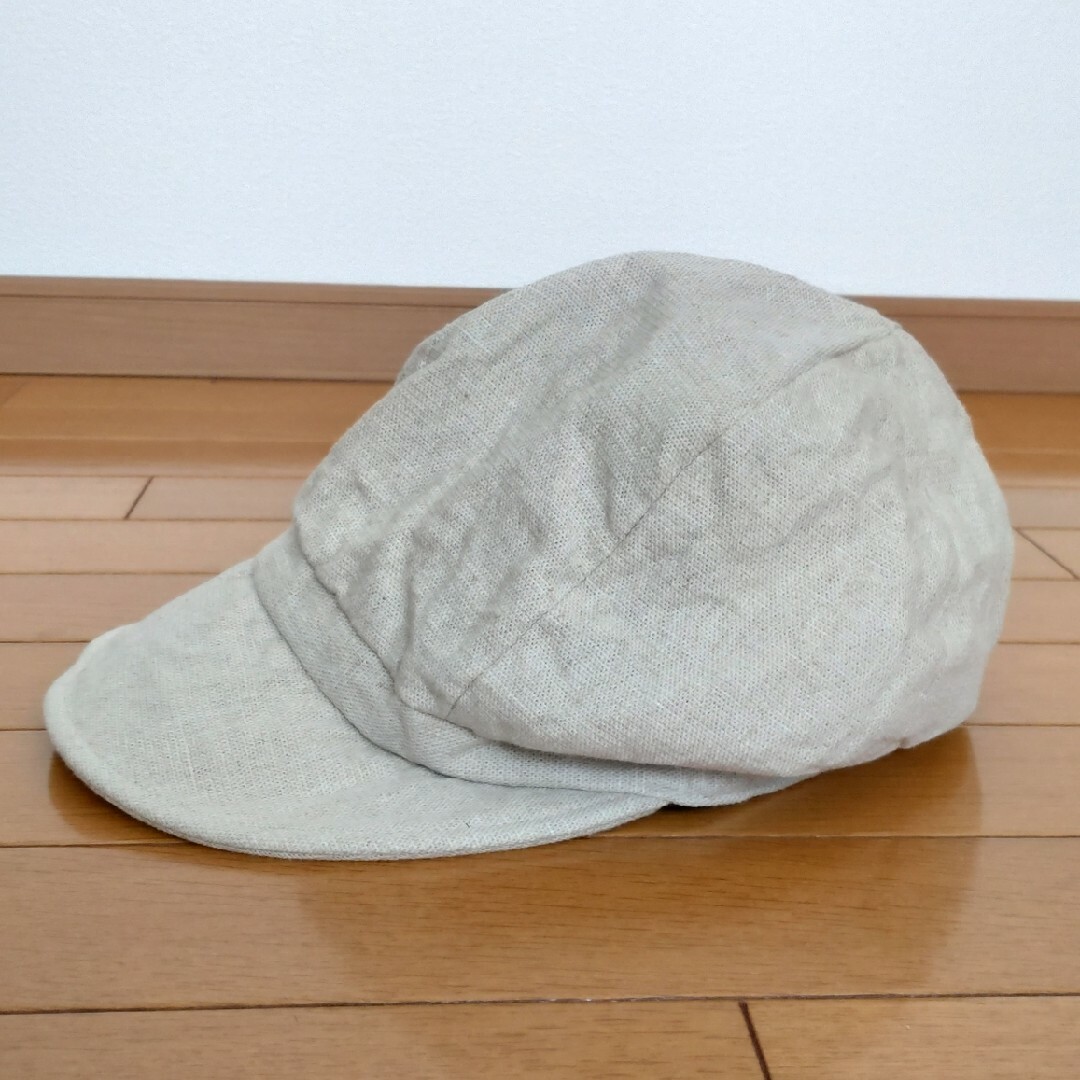 QUEENHEAD(クイーンヘッド)のフルーフキャスケット　レディース　つば広　麻綿　QUEENHEAD レディースの帽子(キャスケット)の商品写真