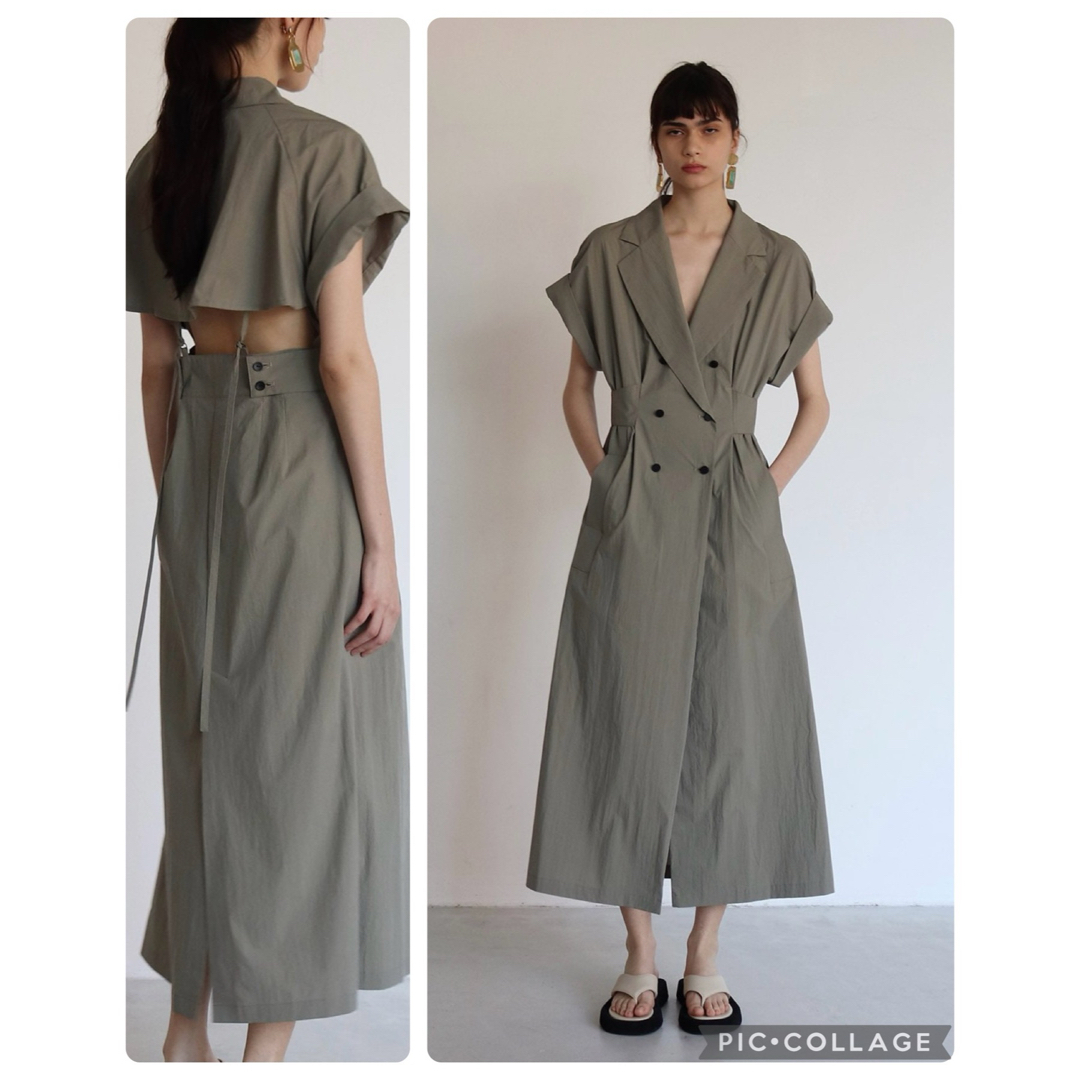 DRESSLAVE(ドレスレイブ)の完売品dresslave C/N trench design dress レディースのワンピース(ロングワンピース/マキシワンピース)の商品写真