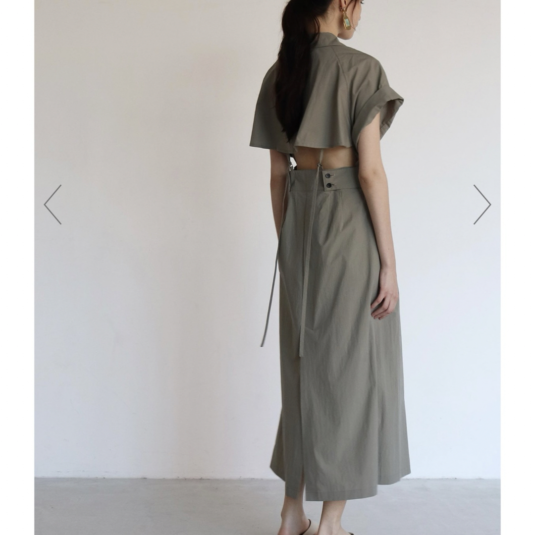 DRESSLAVE(ドレスレイブ)の完売品dresslave C/N trench design dress レディースのワンピース(ロングワンピース/マキシワンピース)の商品写真