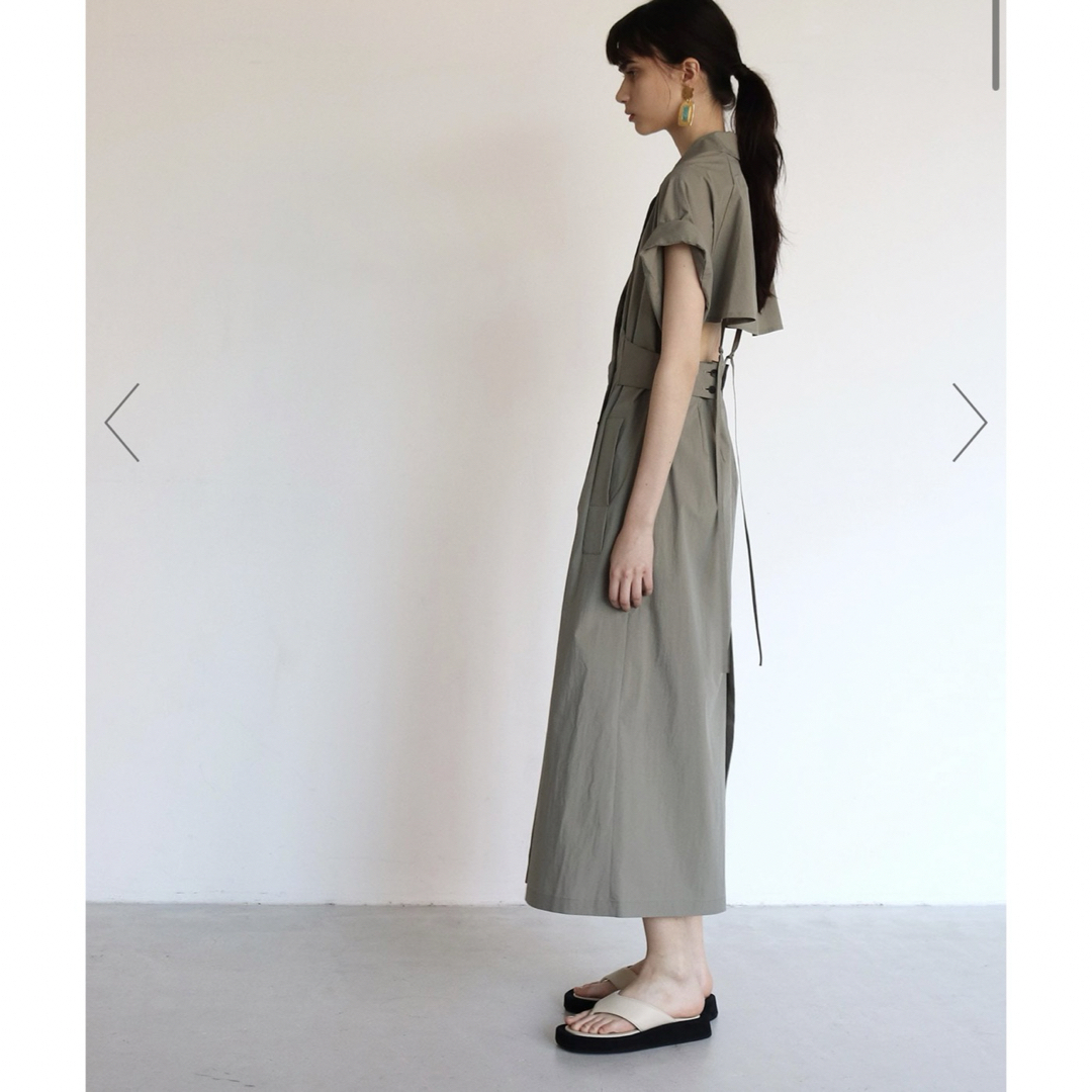 DRESSLAVE(ドレスレイブ)の完売品dresslave C/N trench design dress レディースのワンピース(ロングワンピース/マキシワンピース)の商品写真