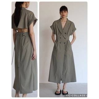 ドレスレイブ(DRESSLAVE)の完売品dresslave C/N trench design dress(ロングワンピース/マキシワンピース)