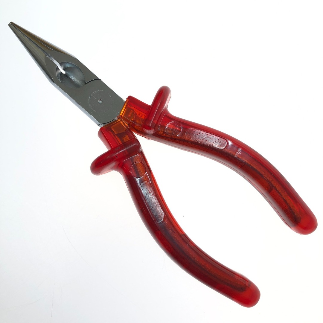 □□KNIPEX クニペックス プライヤー クリアレッドグリップ 本体のみ 2505 140 S1 スポーツ/アウトドアのフィッシング(その他)の商品写真