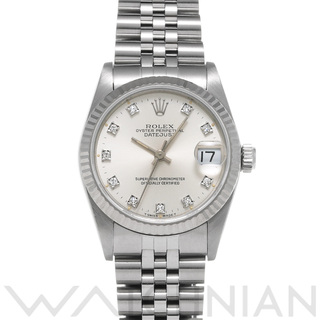 ロレックス(ROLEX)の中古 ロレックス ROLEX 68274G E番(1991年頃製造) シルバー /ダイヤモンド ユニセックス 腕時計(腕時計)