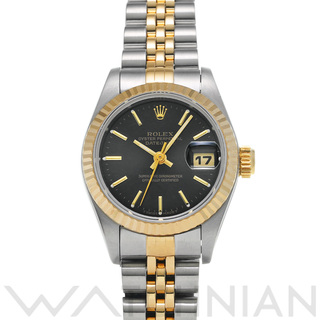 ロレックス(ROLEX)の中古 ロレックス ROLEX 69173 W番(1996年頃製造) ブラック レディース 腕時計(腕時計)