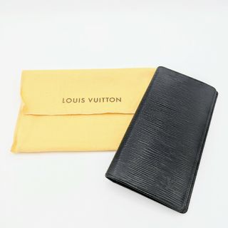 ルイヴィトン(LOUIS VUITTON)の美品✨　ルイヴィトン　ポルトフォイユ・ブラザ　エピ　ノワール(財布)