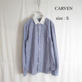 カルヴェン(CARVEN)のCARVEN クレリック デザイン シャツ 長袖 フレンチ トップス カジュアル(シャツ)