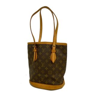 ルイヴィトン(LOUIS VUITTON)の【4hb1159】ルイヴィトン トートバッグ/モノグラム/プチバケット/M42238/ブラウン【中古】レディース(トートバッグ)