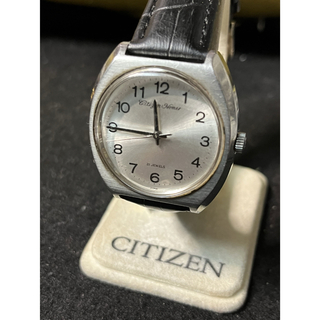 シチズン(CITIZEN)の★稼働品 アンティーク CITIZEN ホーマー 21石 手巻 腕時計★保管品(腕時計(アナログ))