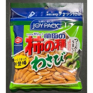 カメダセイカ(亀田製菓)の亀田の柿の種わさび　JOYPACK79g×1袋(菓子/デザート)