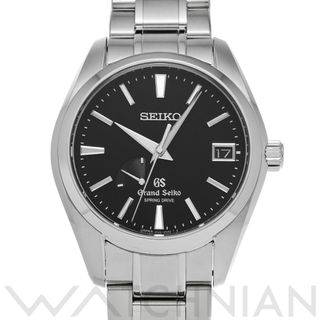 グランドセイコー(Grand Seiko)の中古 グランドセイコー Grand Seiko SBGA003 ブラック メンズ 腕時計(腕時計(アナログ))