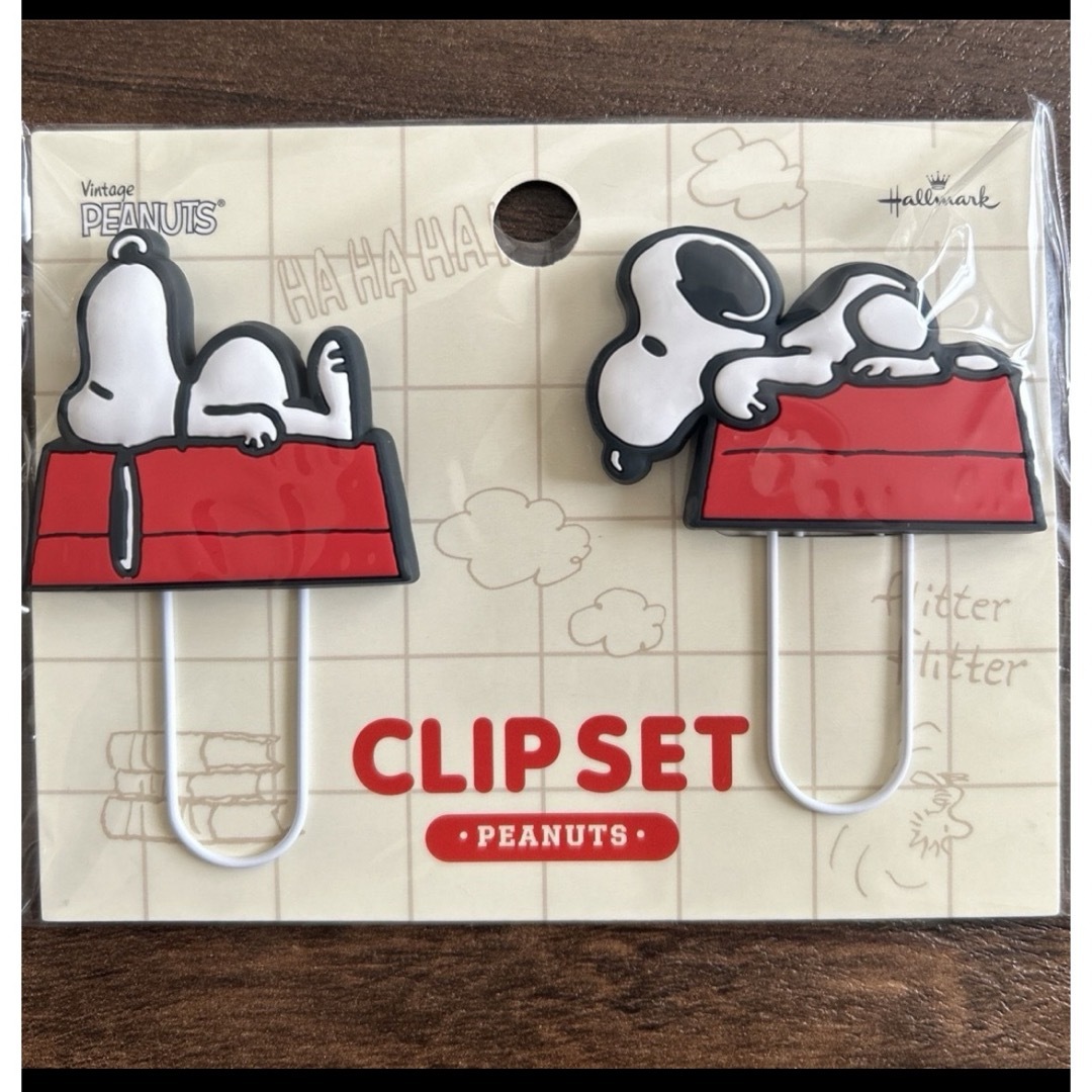 SNOOPY(スヌーピー)のスヌーピー クリップセット売り エンタメ/ホビーのおもちゃ/ぬいぐるみ(キャラクターグッズ)の商品写真