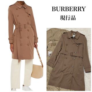 バーバリー(BURBERRY)の現行品♡BURBERRYダブルブレスト コットンギャバジン トレンチコート(トレンチコート)