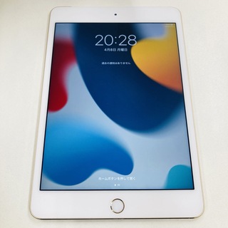 アイパッド(iPad)のアップル iPad mini 4 (128GB) ソフトバンク gold(タブレット)