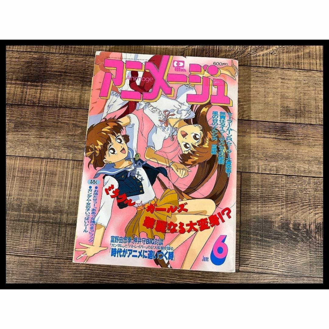 G② AM14 アニメージュ 1993年 6月号 ミラクルガールズ Vガンダム エンタメ/ホビーの本(アート/エンタメ)の商品写真