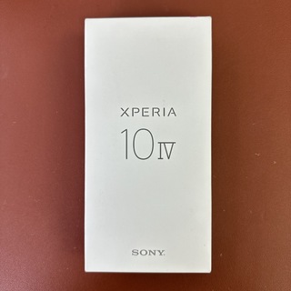 【新品未使用】SONY Xperia 10 IV SOG07 ホワイト(スマートフォン本体)