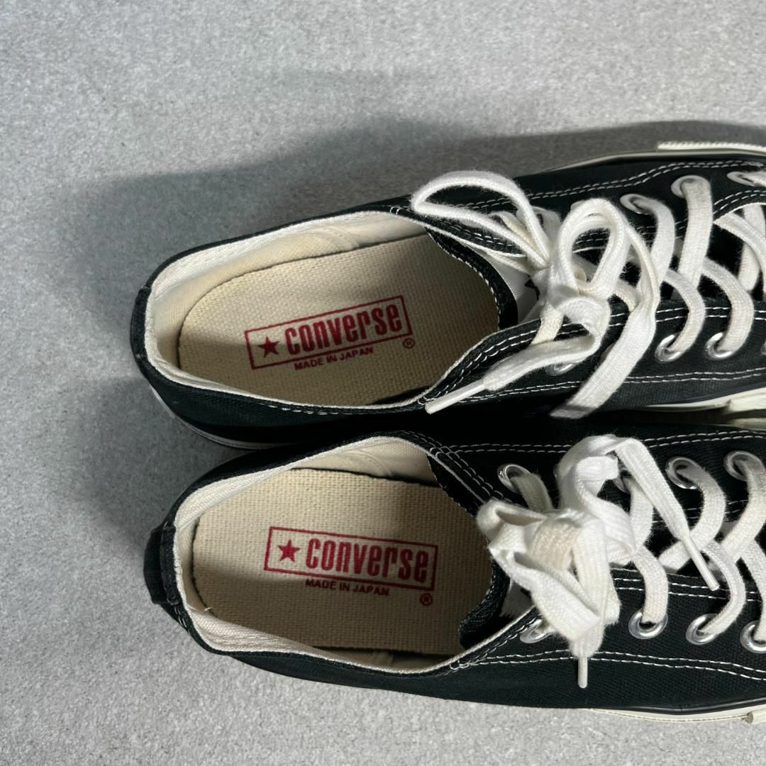 CONVERSE(コンバース)のCONVERSE 　ALLSTAR 日本製　スニーカ　5　2/1サイズ　ブラック レディースの靴/シューズ(スニーカー)の商品写真