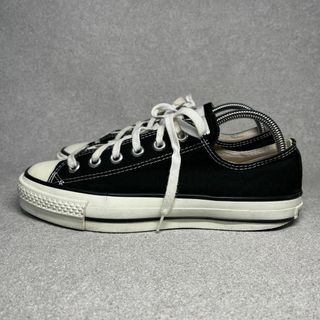 コンバース(CONVERSE)のCONVERSE 　ALLSTAR 日本製　スニーカ　5　2/1サイズ　ブラック(スニーカー)