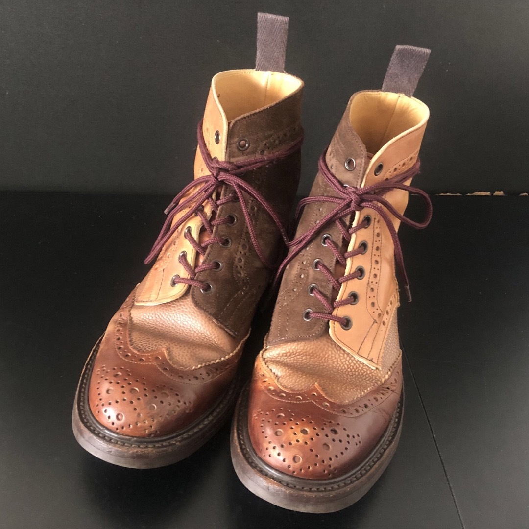 Trickers(トリッカーズ)の限定クレイジー★ネペンテス別注 トリッカーズ カントリーブーツ UK8.5 27 メンズの靴/シューズ(ブーツ)の商品写真