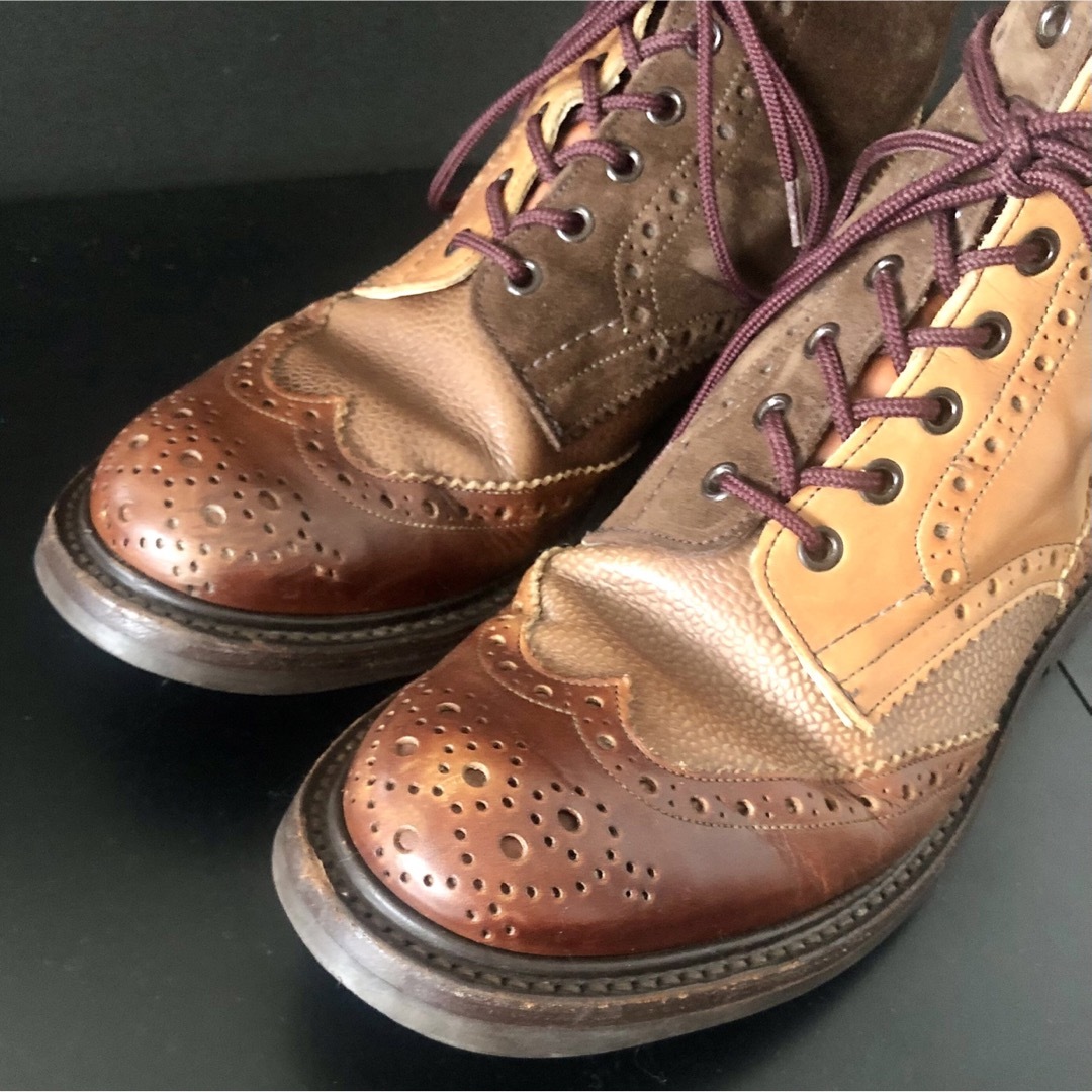 Trickers(トリッカーズ)の限定クレイジー★ネペンテス別注 トリッカーズ カントリーブーツ UK8.5 27 メンズの靴/シューズ(ブーツ)の商品写真