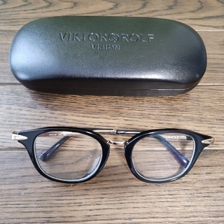 ヴィクターアンドロルフ(VIKTOR&ROLF)のVICTOR&ROLF VISION メンズ　眼鏡　極美品(サングラス/メガネ)