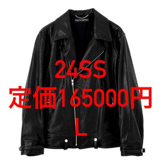 WACKO MARIA - WACKOMARIA LEATHER DOUBLE RIDERS JACKET