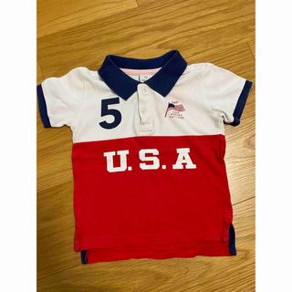 ベビーギャップ(babyGAP)のGAP ポロシャツ　90(Tシャツ/カットソー)