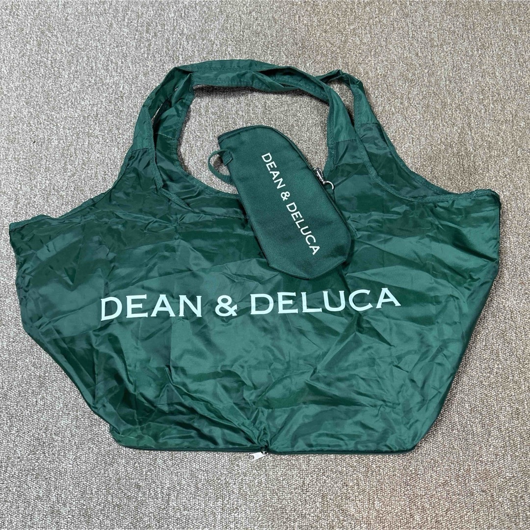 DEAN & DELUCA(ディーンアンドデルーカ)のDEAN & DELUCA レジかご買物バッグ&保冷ボトルホルダー レディースのバッグ(エコバッグ)の商品写真