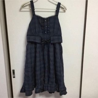 アクシーズファム(axes femme)のaxes femme ワンピース チェック(ひざ丈ワンピース)