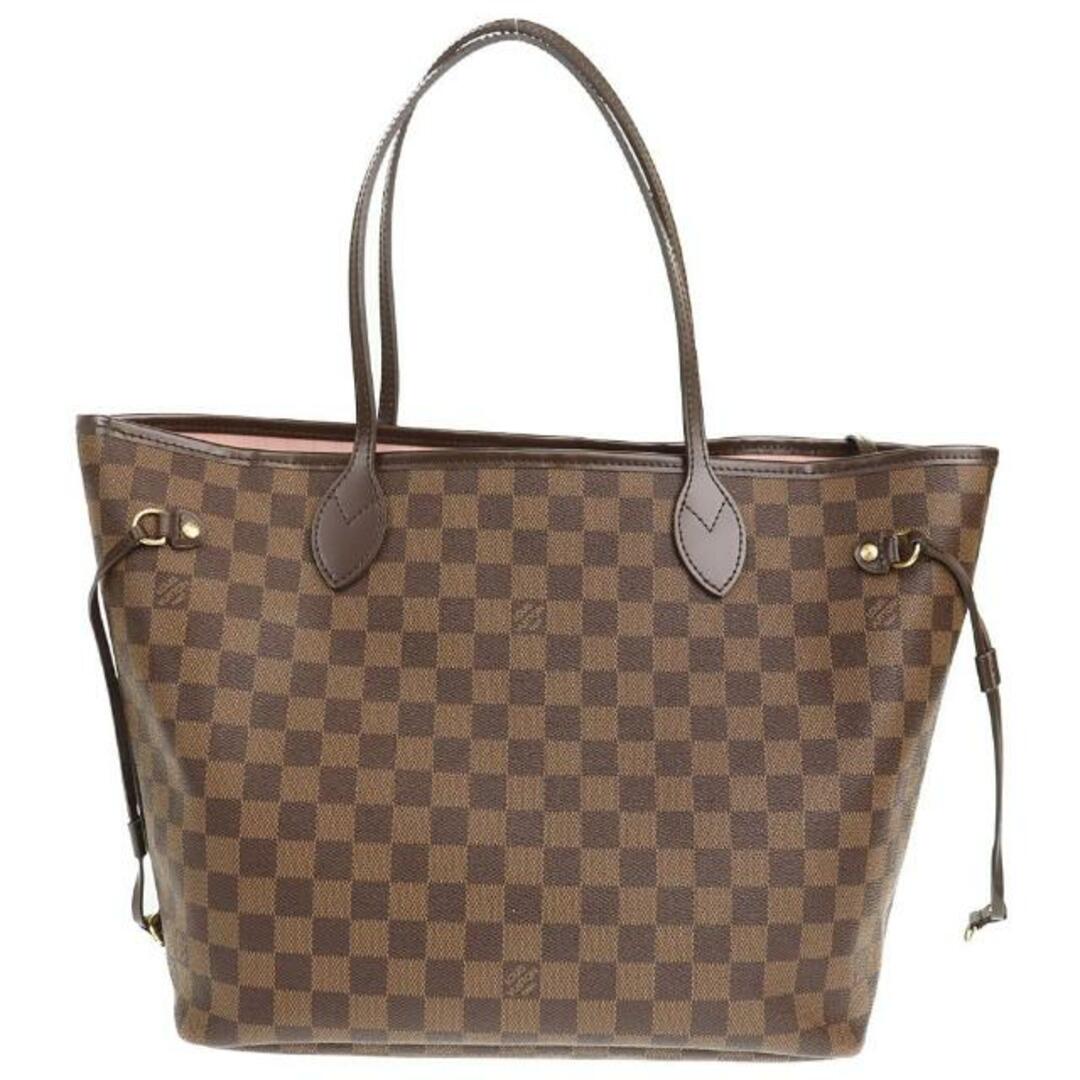 LOUIS VUITTON(ルイヴィトン)のルイヴィトン トートバッグ ネヴァーフル N41603 中古 ダミエ ライン ローズバレリーヌ ピンク レザー LOUIS VUITTON 【中古】 | ブランド ショルダー 肩掛け バック レディース ファッション 鞄 ルイビトン LV 茶 定番 ABランク レディースのバッグ(トートバッグ)の商品写真