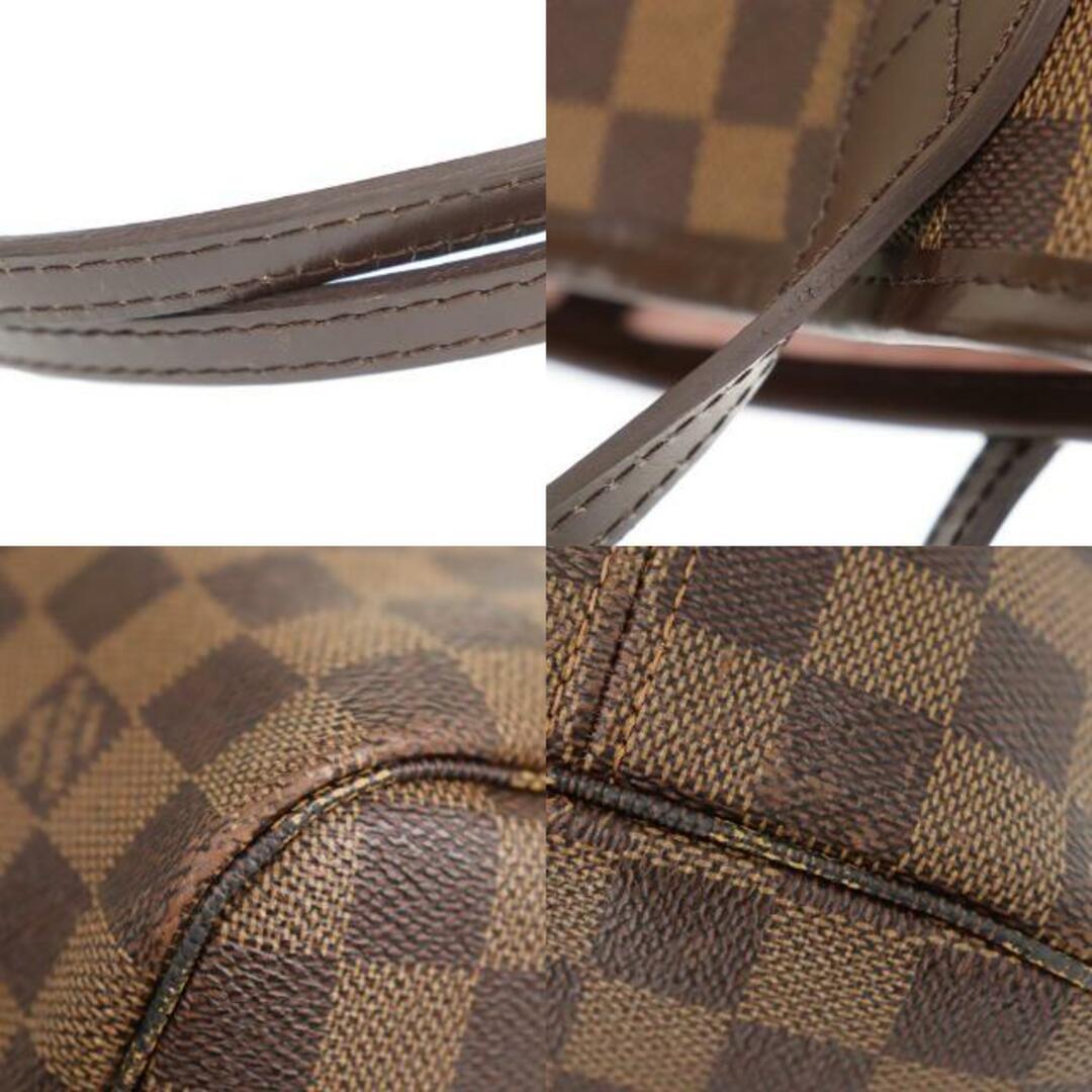 LOUIS VUITTON(ルイヴィトン)のルイヴィトン トートバッグ ネヴァーフル N41603 中古 ダミエ ライン ローズバレリーヌ ピンク レザー LOUIS VUITTON 【中古】 | ブランド ショルダー 肩掛け バック レディース ファッション 鞄 ルイビトン LV 茶 定番 ABランク レディースのバッグ(トートバッグ)の商品写真