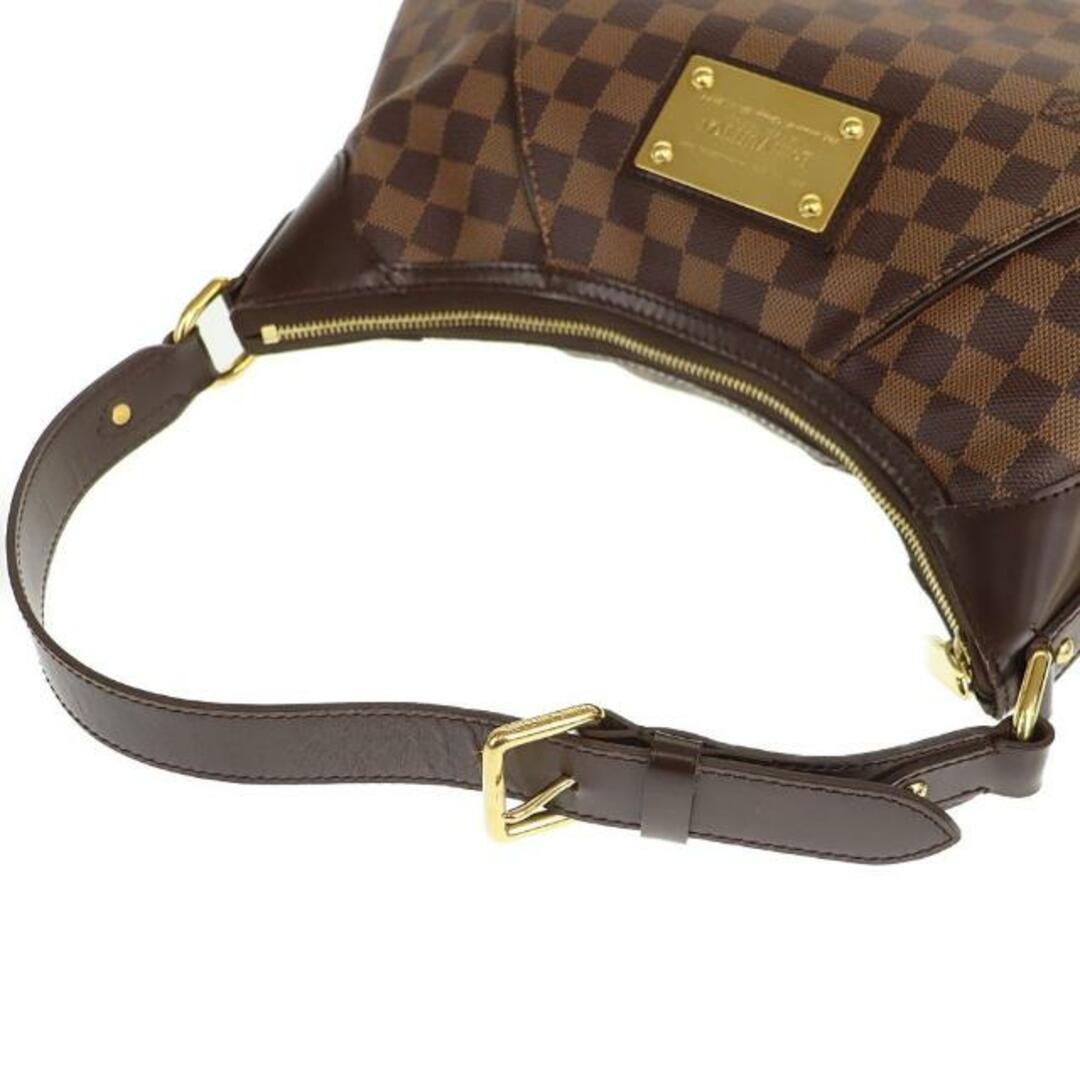 LOUIS VUITTON(ルイヴィトン)のルイヴィトン ショルダーバッグ テムズ GM N48181 中古 ダミエ エベヌ ブラウン レザー LOUIS VUITTON 【中古】 | レディース ファッション ブランド バック 鞄 カバン シンプル 茶色 かばん ルイビトン ABランク レディースのバッグ(ショルダーバッグ)の商品写真